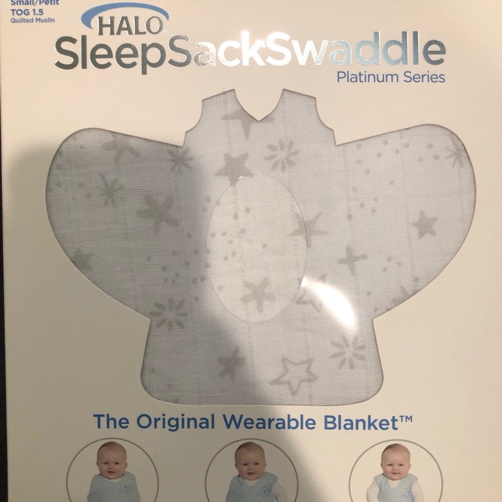 Brand New Halo Sleep Sack Swaddle Platinum Series